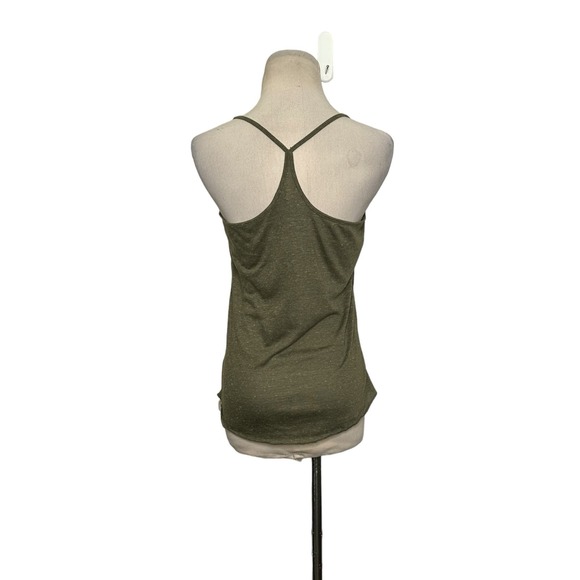 Urban Outfitters green racer back loose tank top size small - Picture 8 of 9